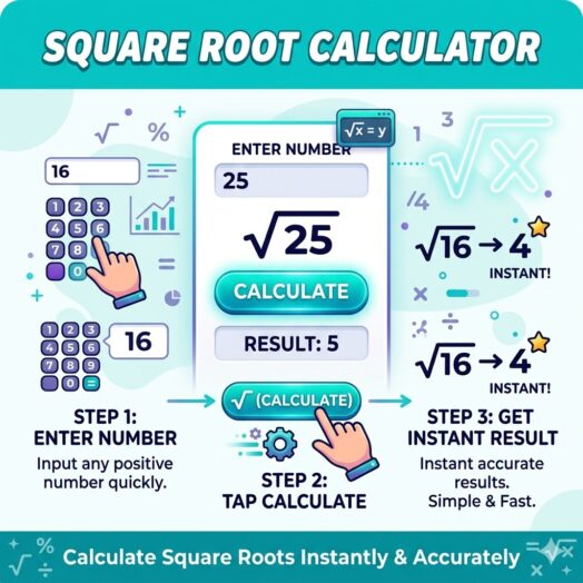 square root calculator