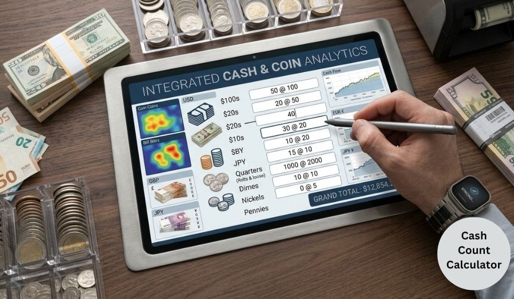 Cash Count Calculator